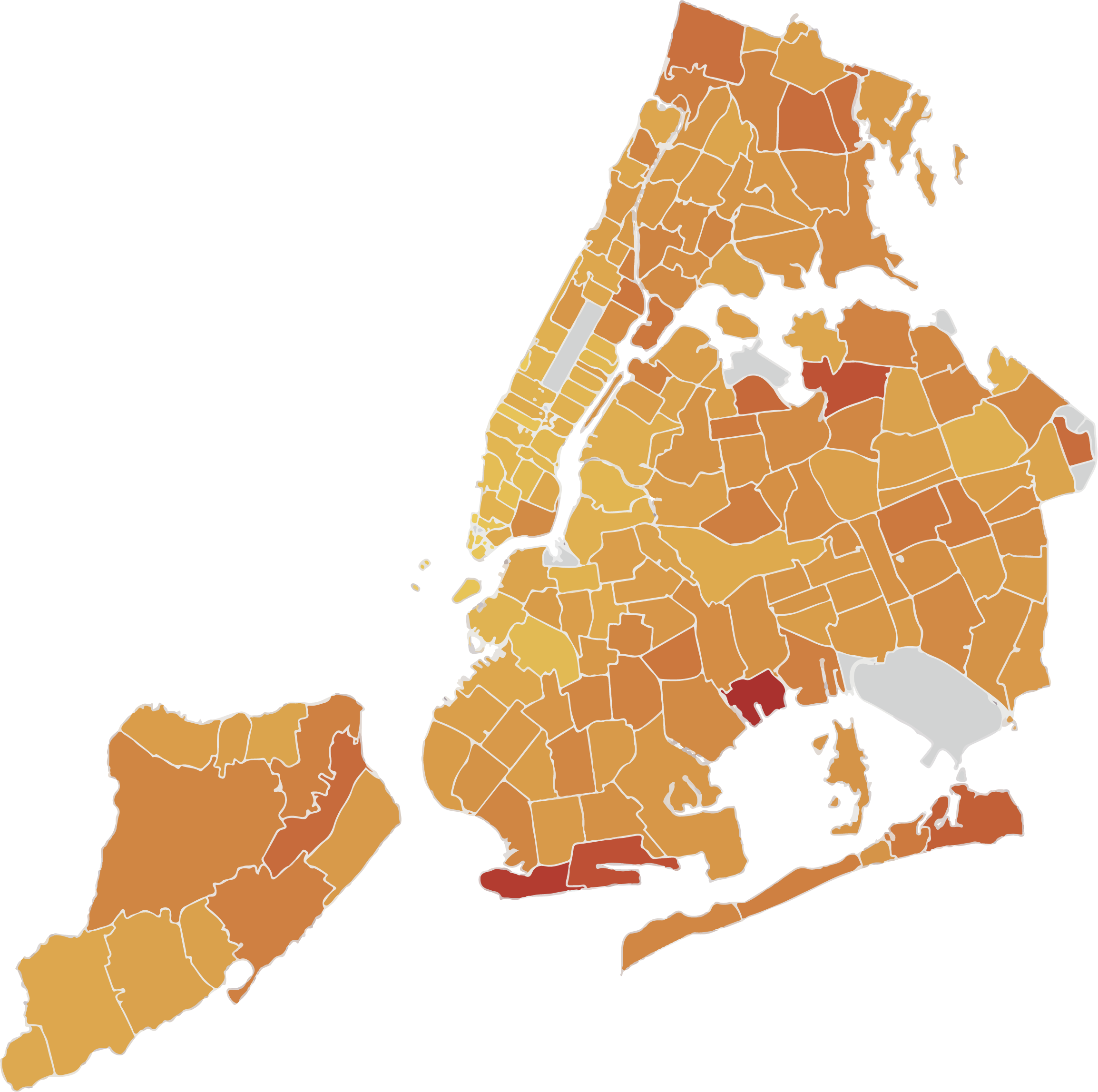 NYC map