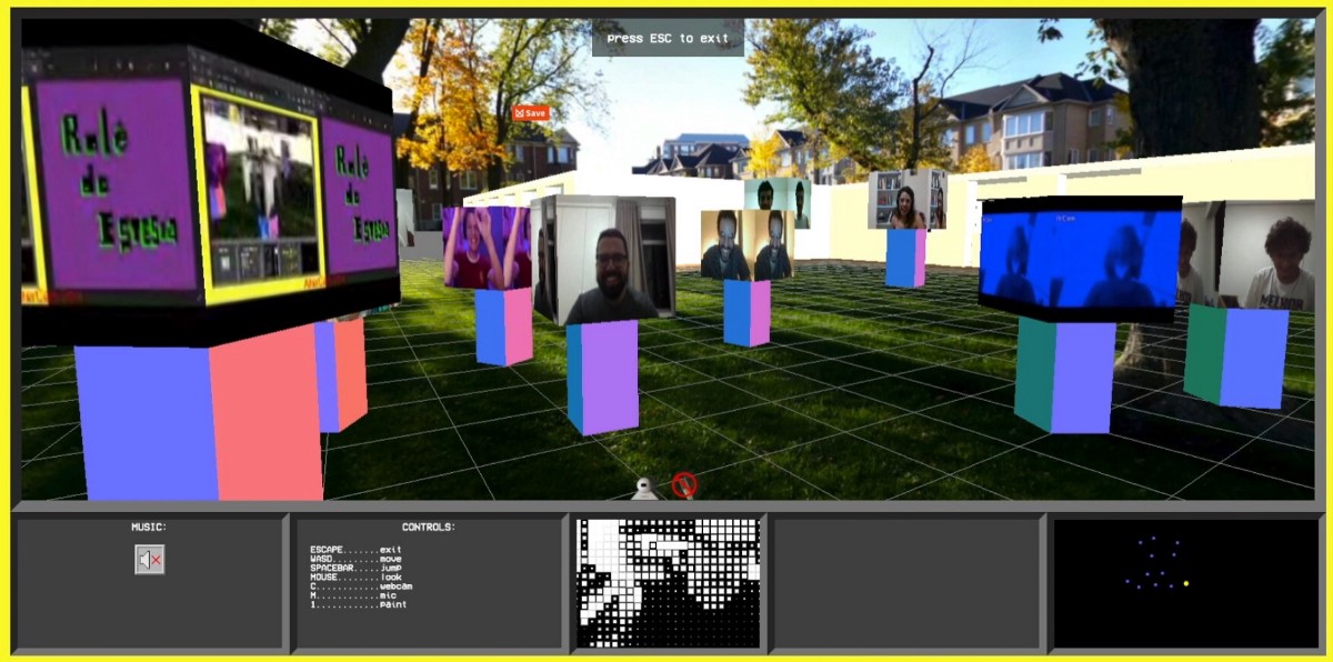 thumbnail: Topics in Media Art: Real-Time Social Spaces