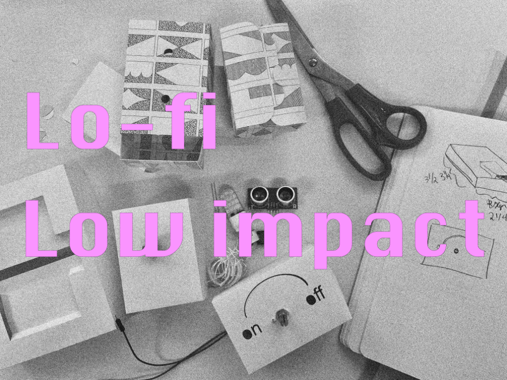 thumbnail: Topics in ITP: Lo-fi/Low-impact