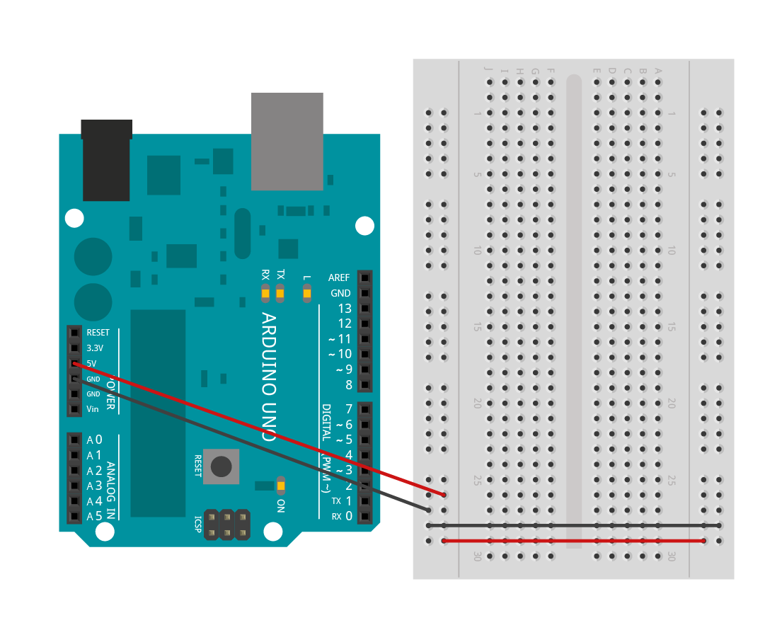 Схема arduino breadboard - 92 фото