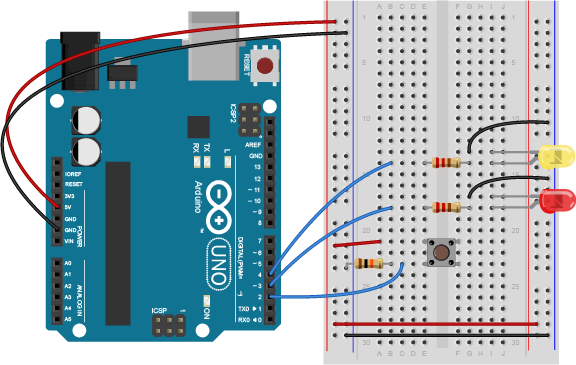 Lab Digital Input And Output With An Arduino Itp Physical Computing