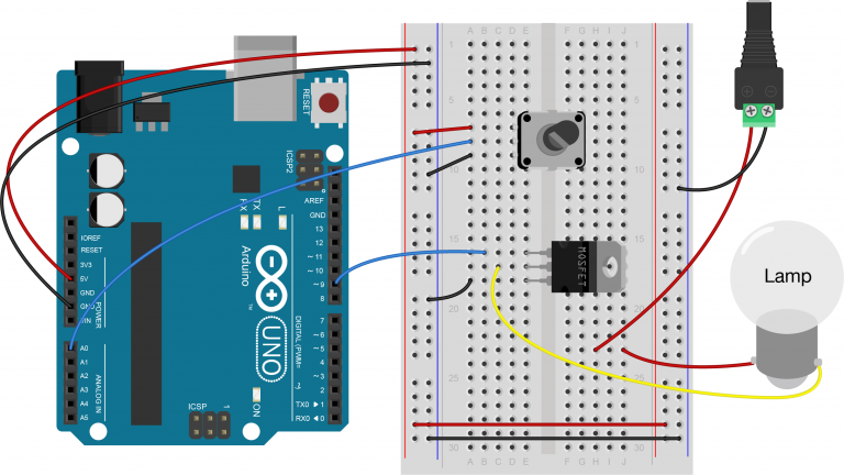 Labhighcurrentarduinolamp Bb Itp Physical Computing