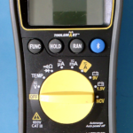 Photo of an autoranging multimeter.