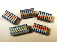 Five DIP Switches