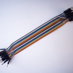 Photo of flexible jumper wires