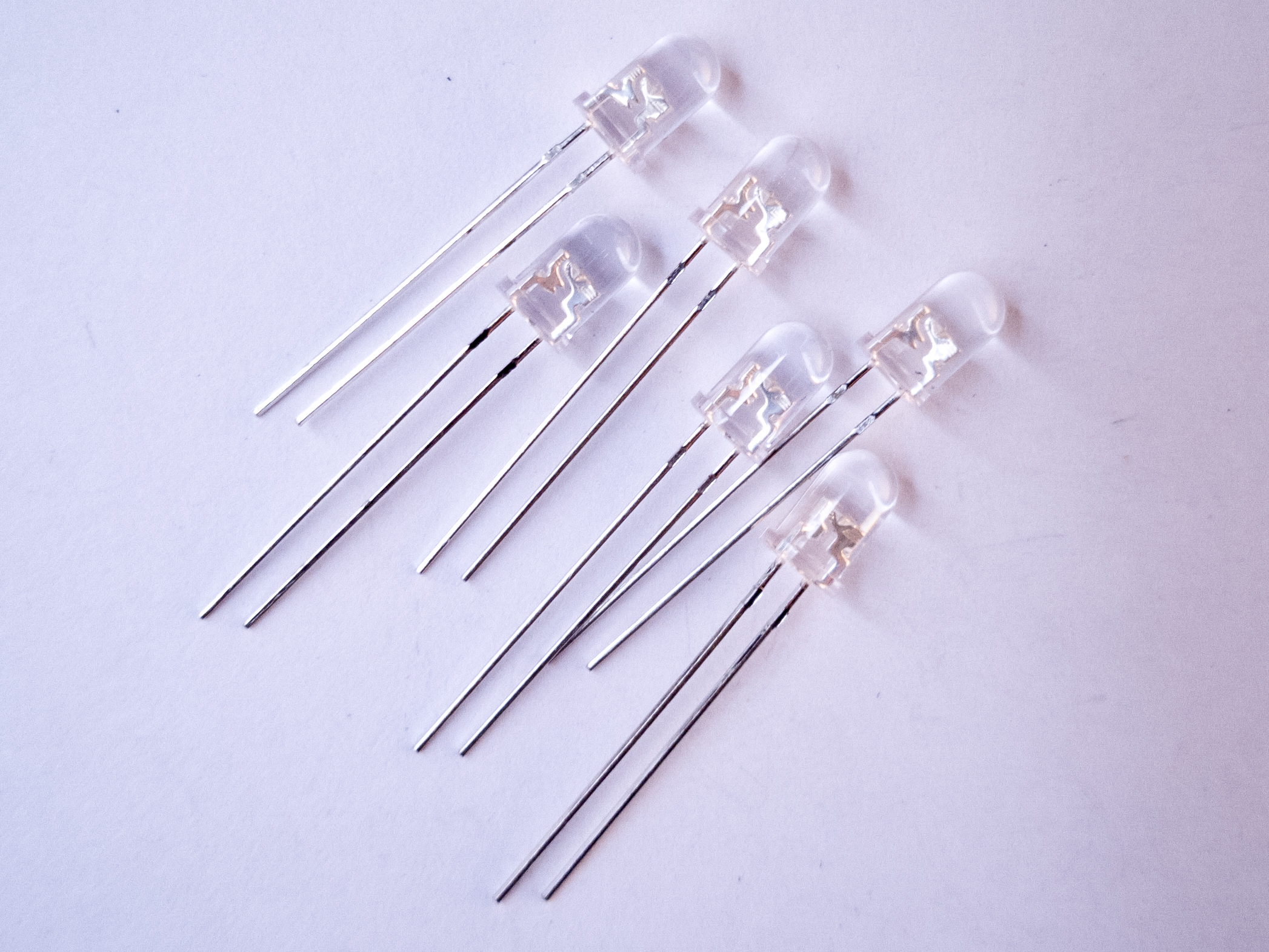 Photo of a handful of LEDs
