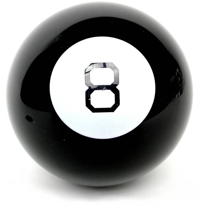 A hacked magic 8 ball that returns gifs to the user instead of the usual answers