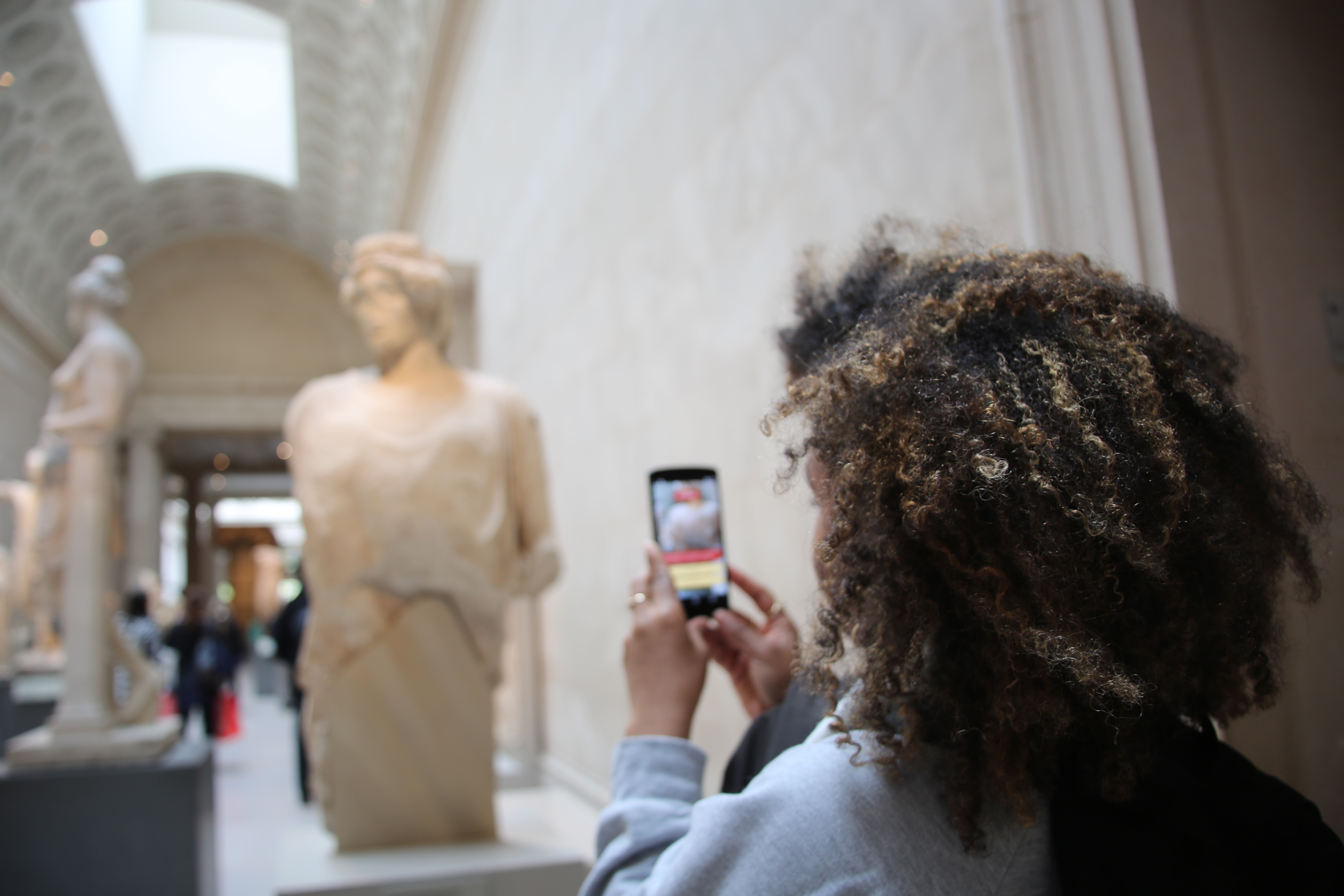 A mobile augmented reality game based in the Metropolitan Museum of Art