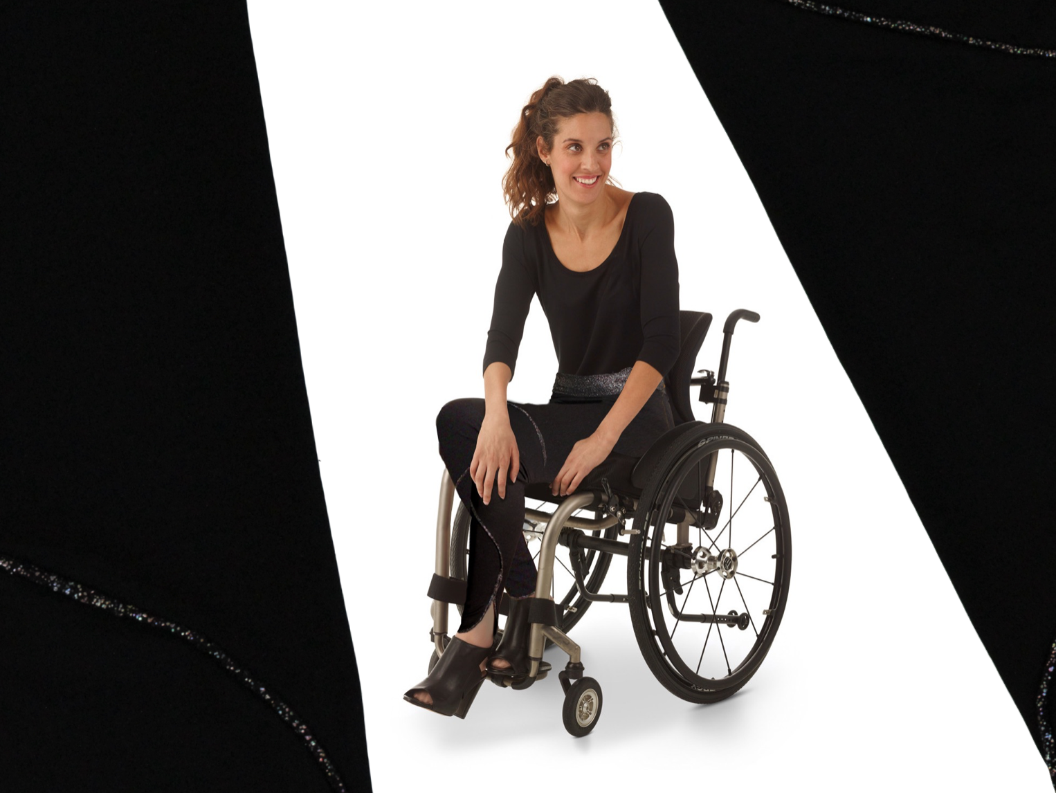 Empowering paraplegic women with fashion statement vibrating pants