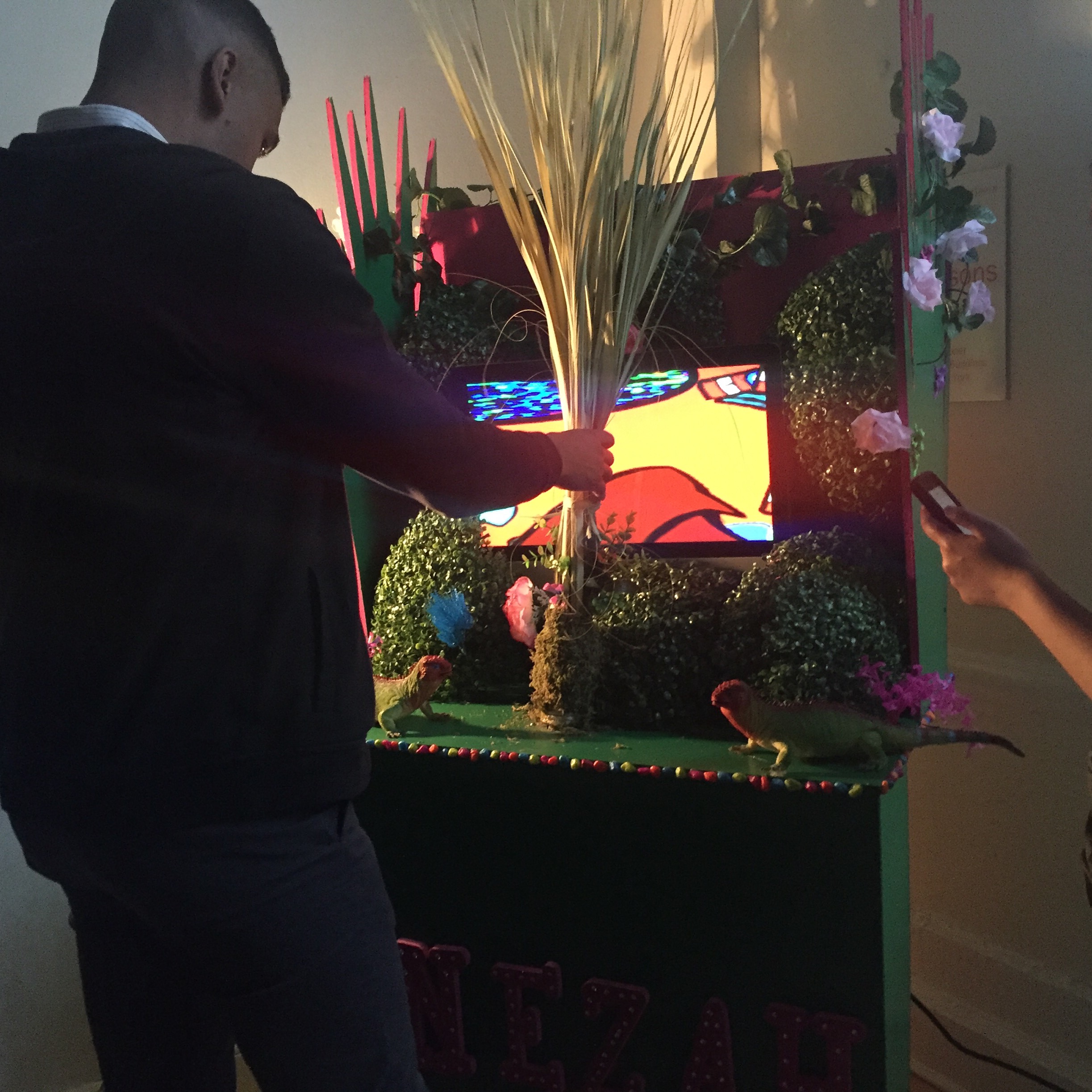 Using unity3d and a custom built flora and fauna arcade cabinet to tell the story of Za's adventure in the Jungle, where the main character is trying to dodge monsters and jungle pitfalls while collecting parts of her space ship so she can go back to her home.