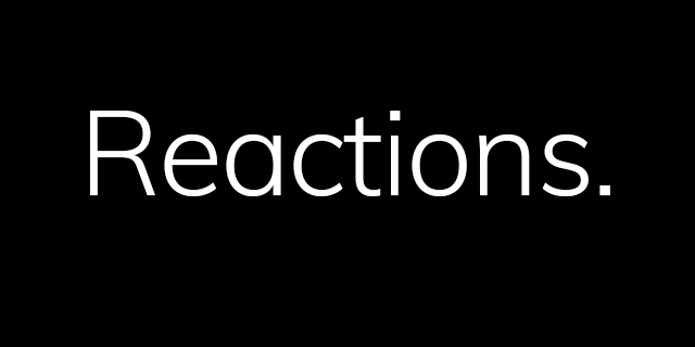 Reactions explores our physical reality by changing the way physical objects react to our touch.