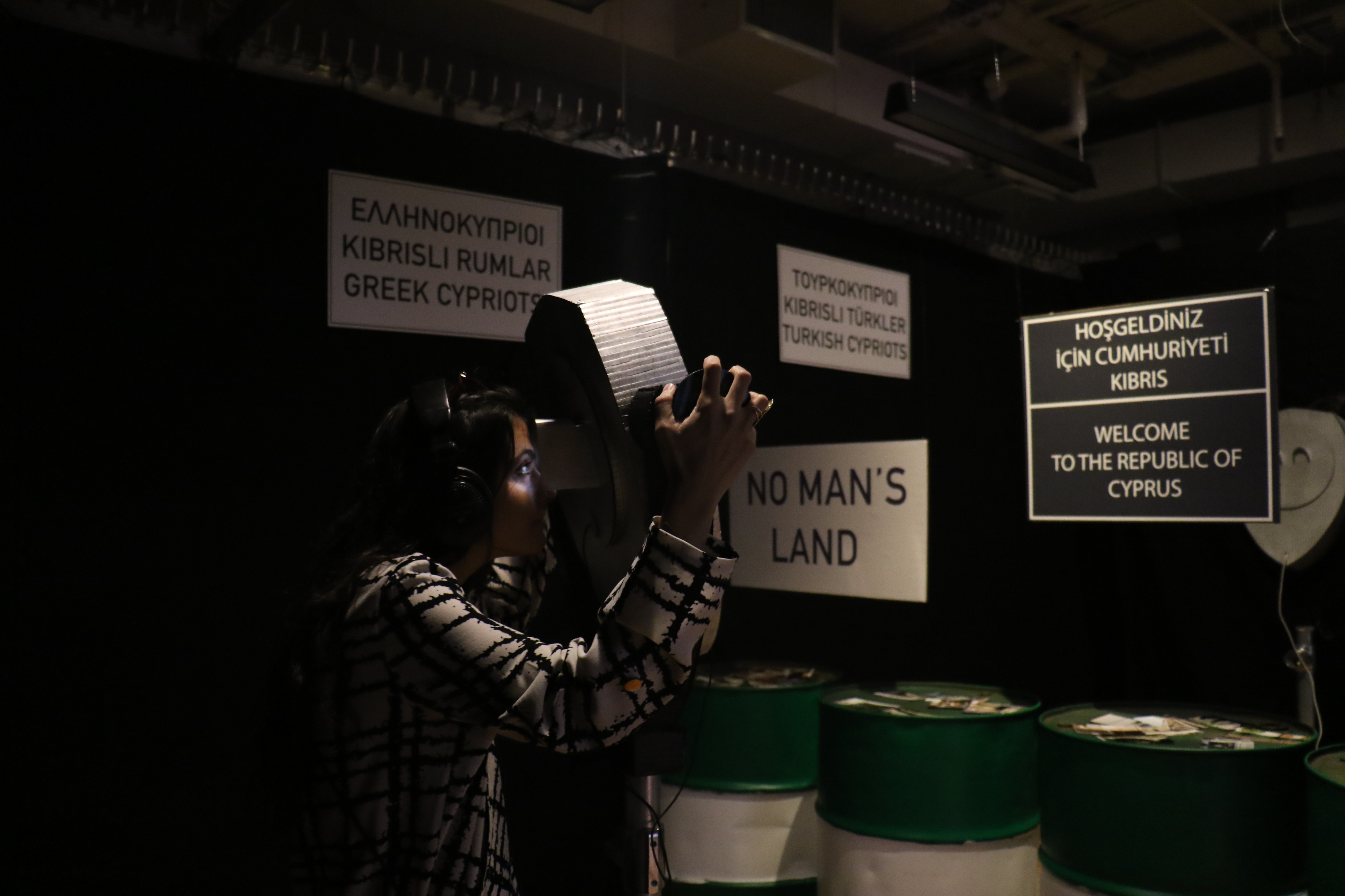 A 360 Video installation that simulates the division of Cyprus, and shows the perspectives of the two communities - The Greek and Turkish Cypriots.