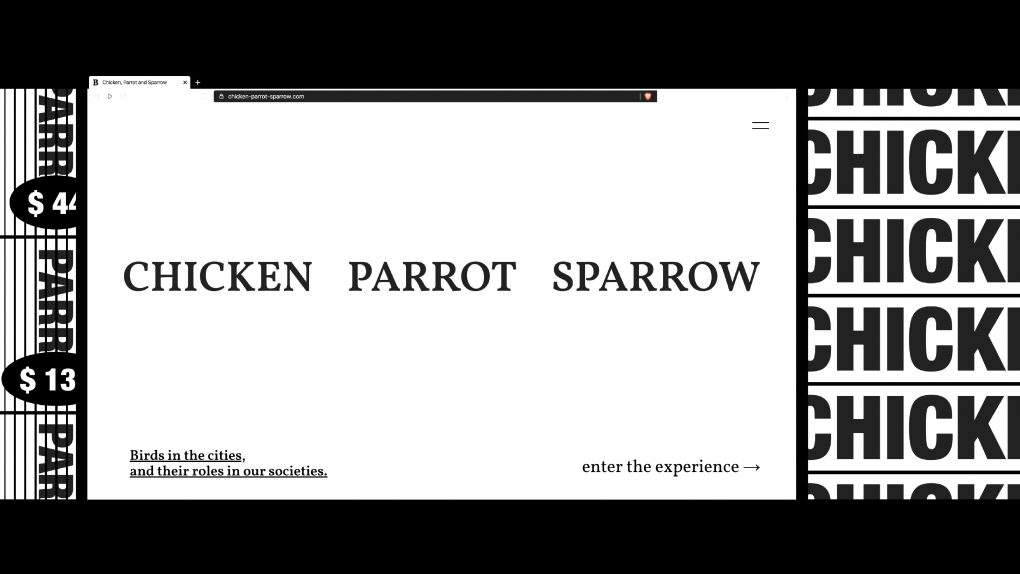 The slideshow image of Chicken, Parrot and Sparrow
