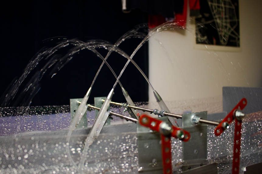 Water Nozzles powered by Servos