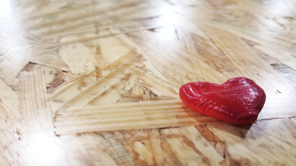 3D-printed Heart