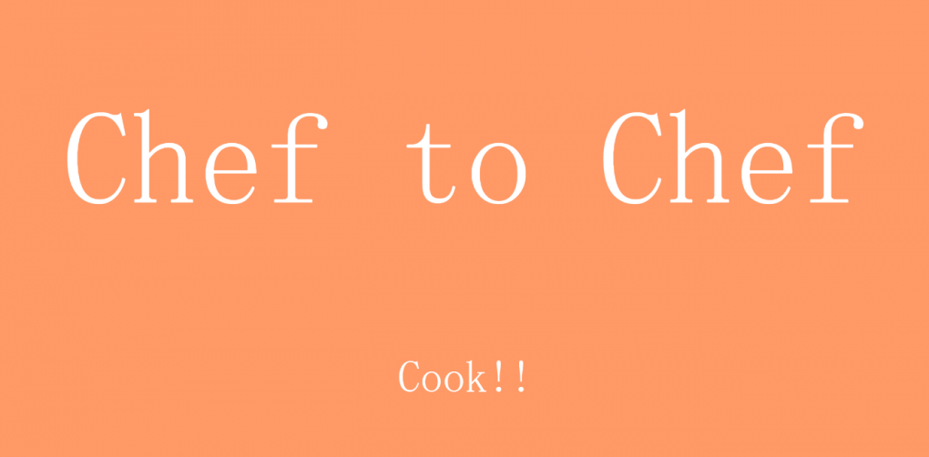 Chef to Chef