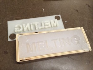 melting 3d print