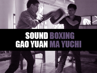 Experience sonification and visualization when practicing boxing punches