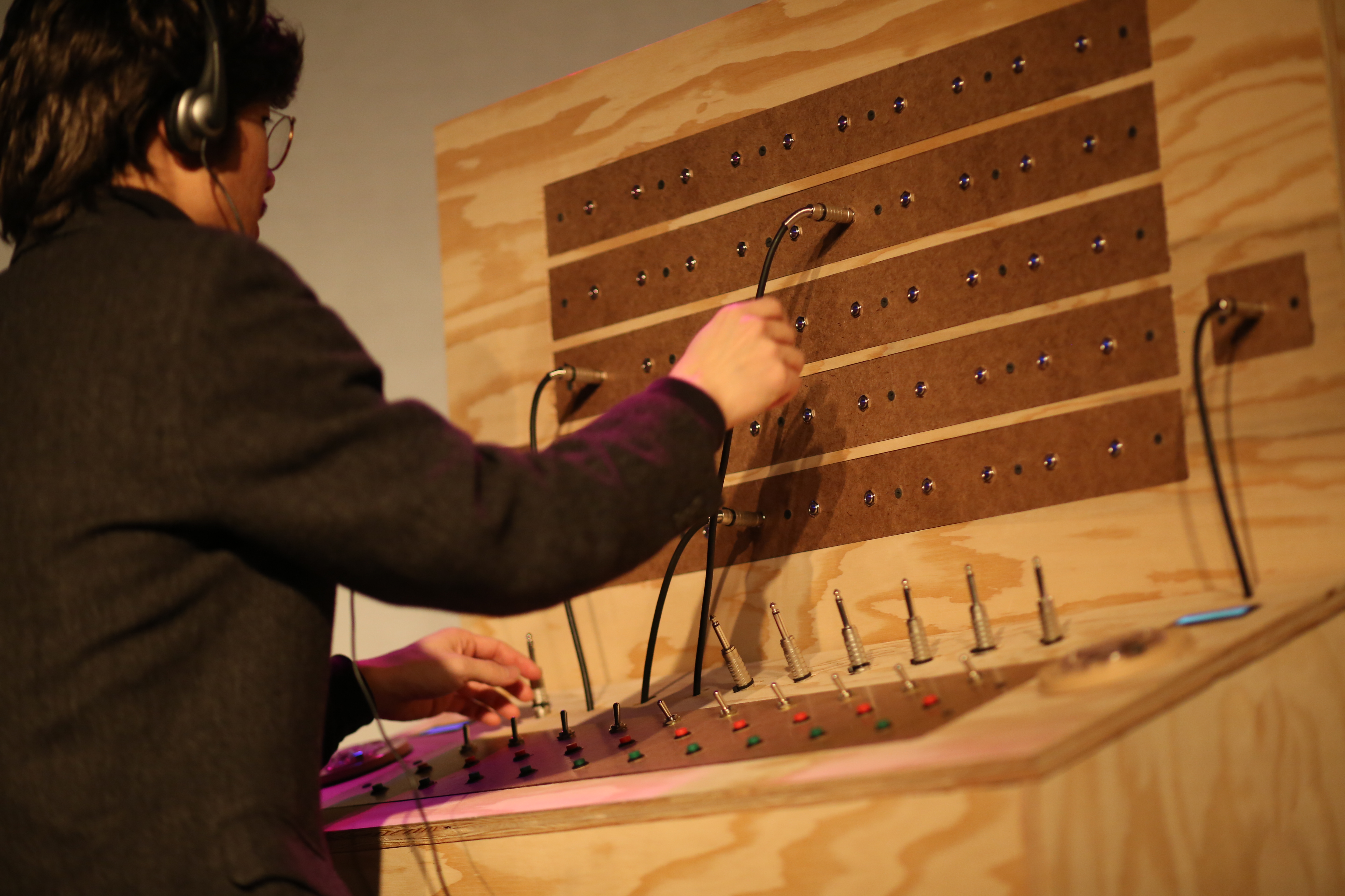 Operator is a musical interface inspired by old telephone switchboards that reverses the role of the operator and allows for the sampling and manipulation of live phone calls.