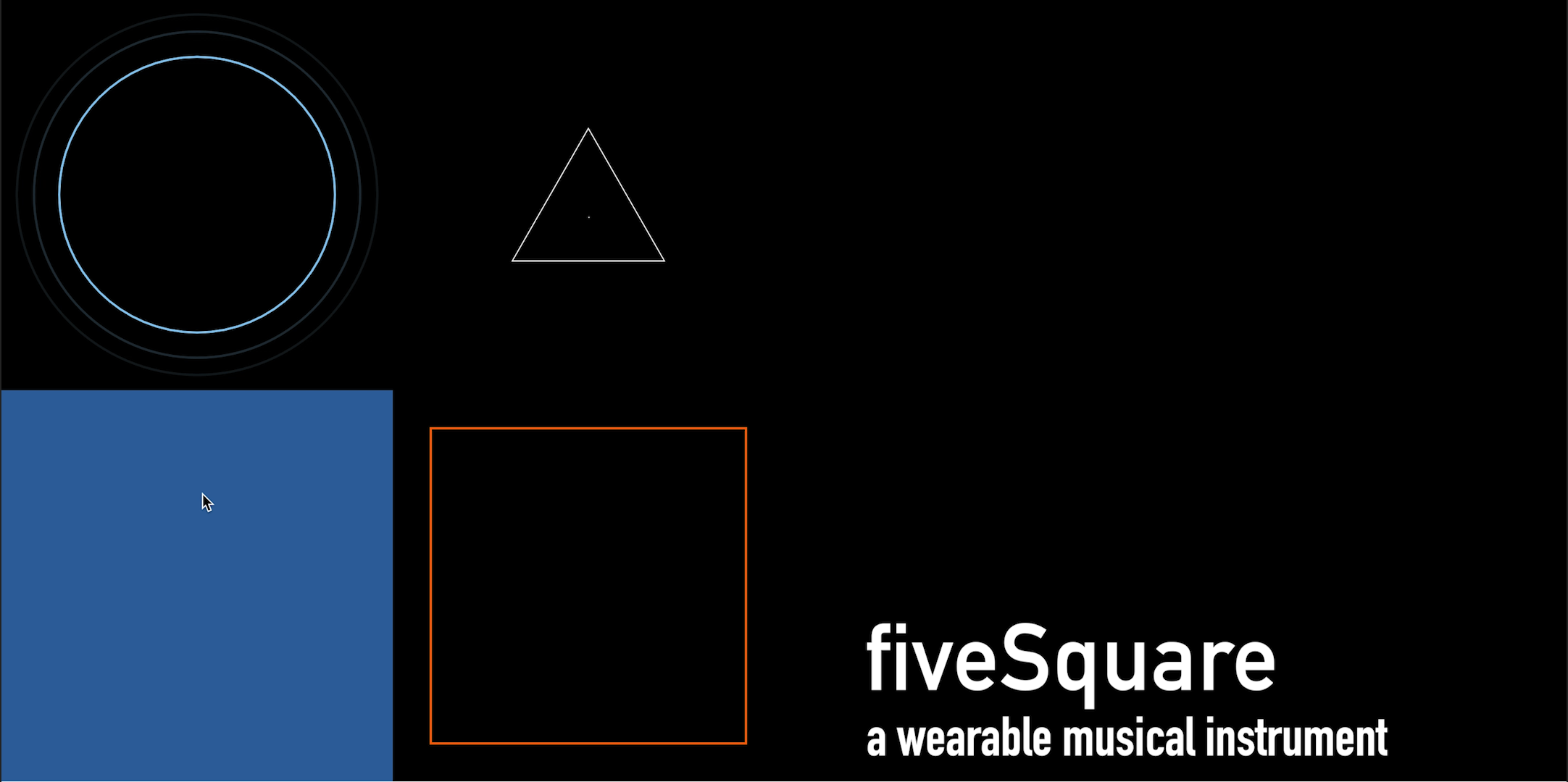 Beautiful music and hypnotic animation are at your fingertips. With fiveSquare, if you can bend your fingers, you can play a song!