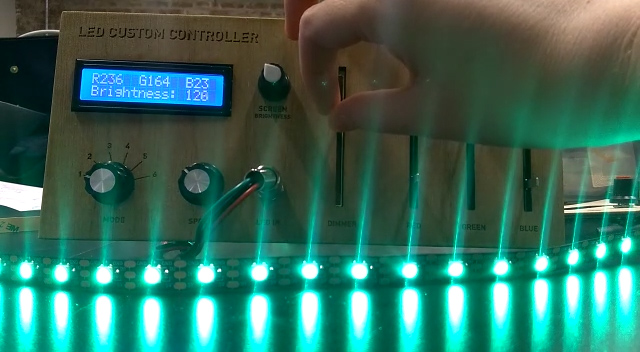 Control any addressable LED fixture with this simple, intuitive, computer-less interface.