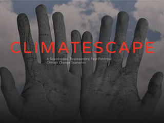 ClimateScape is a kinetic art installation using sound and movement