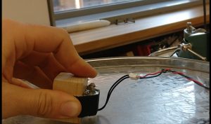 a solenoid and human collaborate