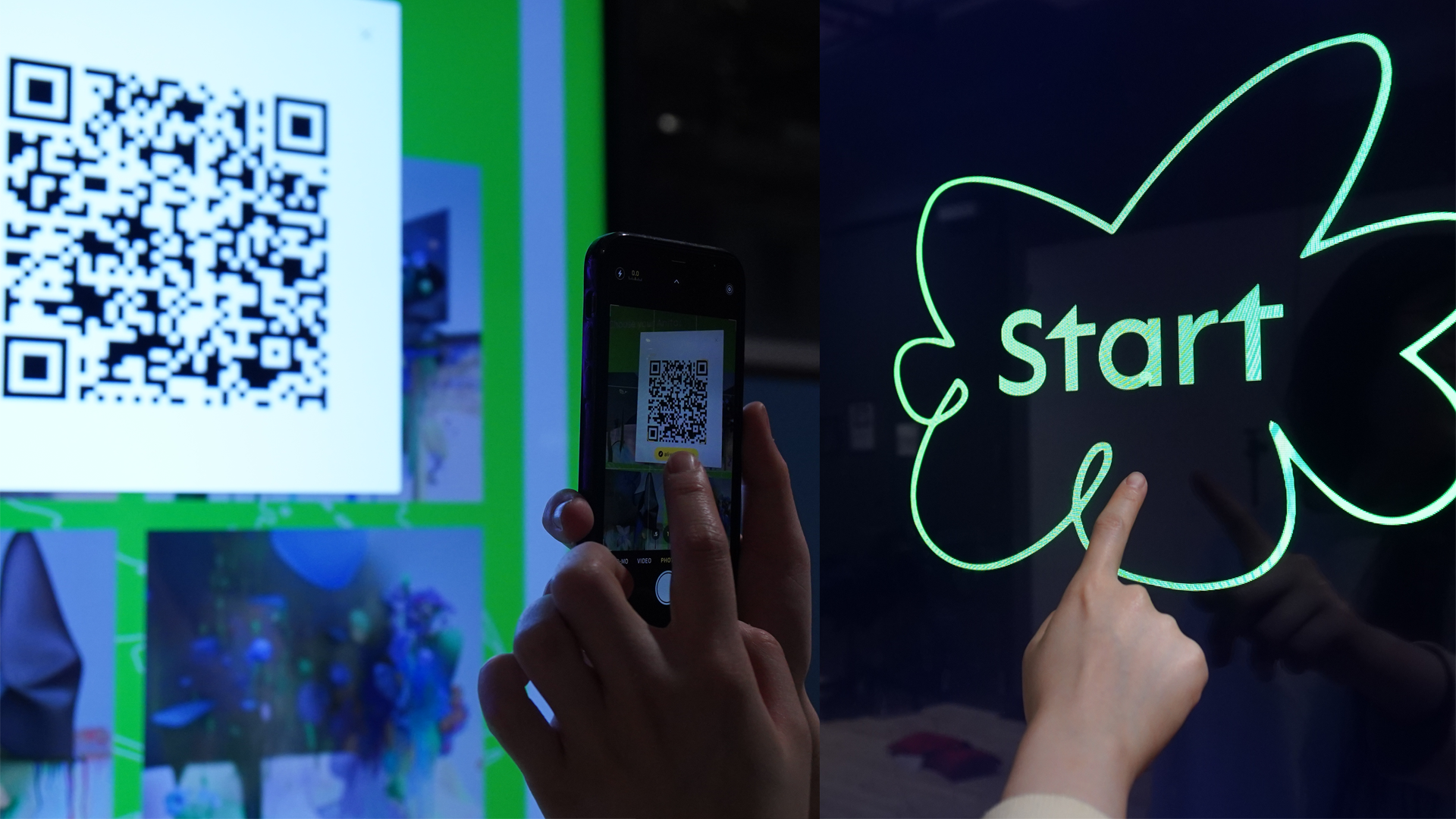 Details of the touch screen APP.