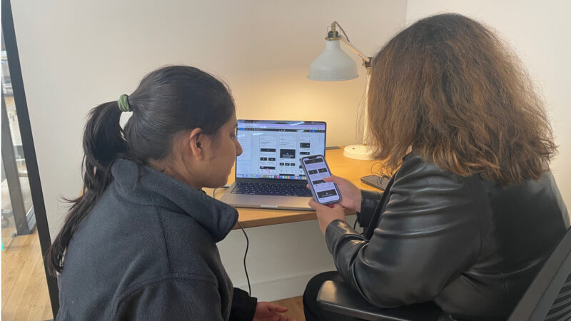 User Testing of LoFidelity Prototype