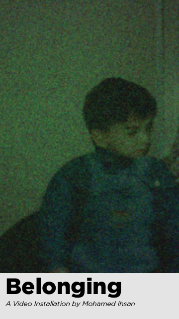 Image of Project Thumbnail showing my photo as a child in Iraq.