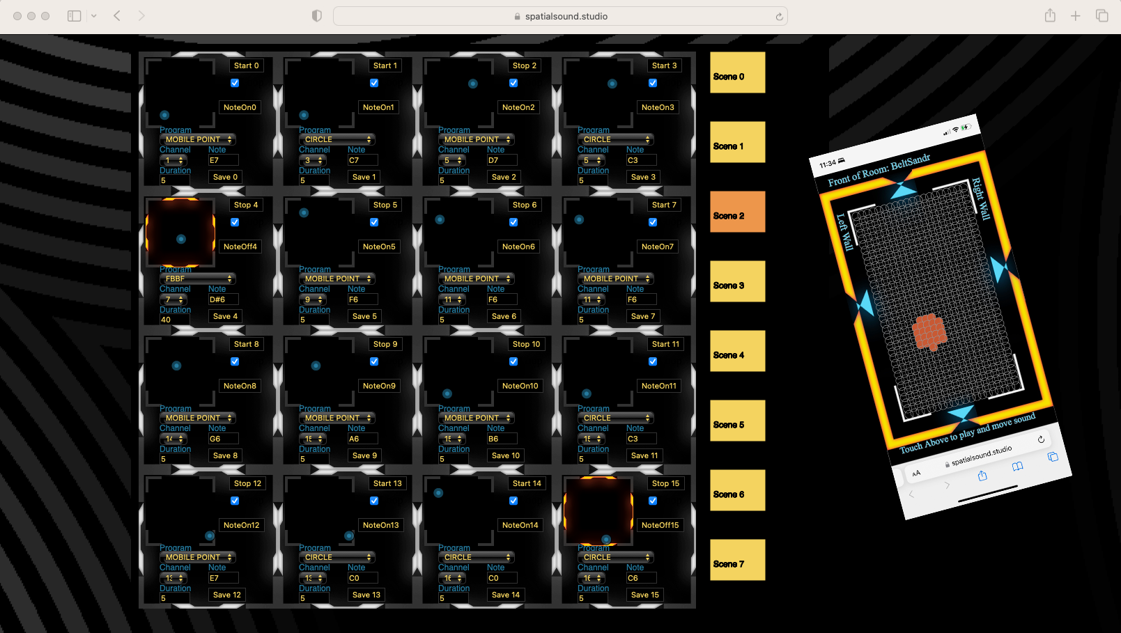 Screenshot of both a desktop based dashboard and mobile app